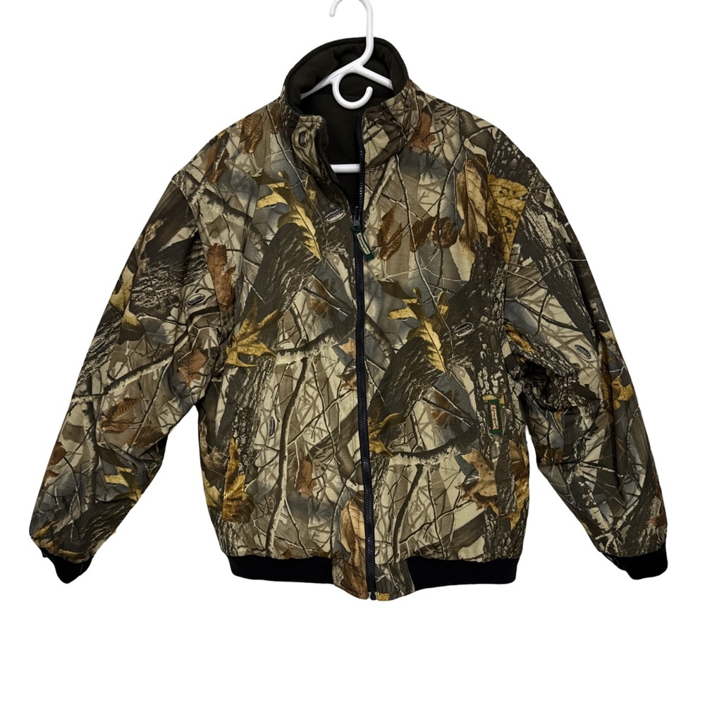 Remington 3X Camouflage Coat Reversible Removable Sleeves Men’s Large
